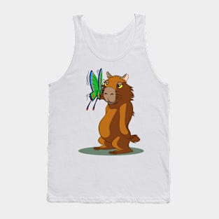 CAPYBARA and BUTTERFLY Tank Top